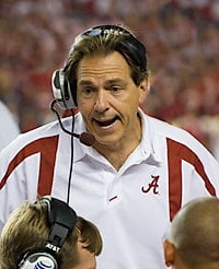 Coach Nick Saban