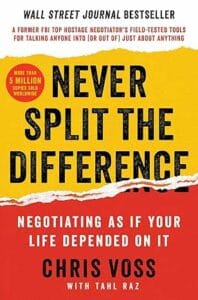 Never Split the Difference Cover