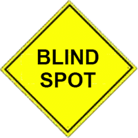 Blind Spot Warning sign